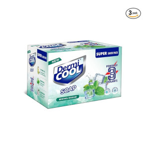 Dermicool Soap With 3 Coolants & 99.9% Germ Protection