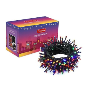 Desidiya Plastic 12 Meter LED Decorative String Fairy Rice Lights