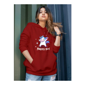 Deslizar Graphic Printed Hooded Sweatshirt