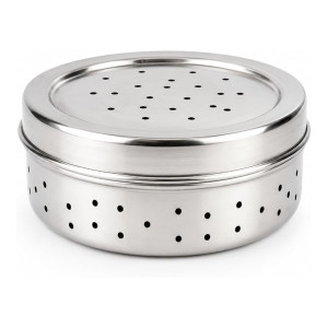 Devendra Steel Coriander Storage Box at Rs29 | Amazon Deal