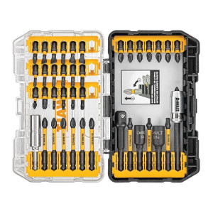 DEWALT 40-Piece IMPACT READY FLEXTORQ® Screw Driving Set With TOUGHCASE®
