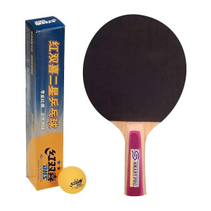 DHS TT Ball 40MM 2 Star (36 Pcs) with Smart PRO TT BAT