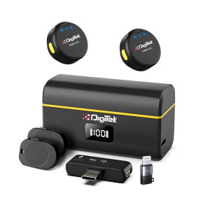 Digitek DWM-115 2-in-1 Wireless Microphone
