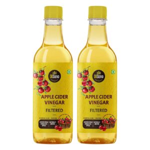 DiSano Apple Cider Vinegar (ACV) 1000ml (2x500ml) Rs.76
