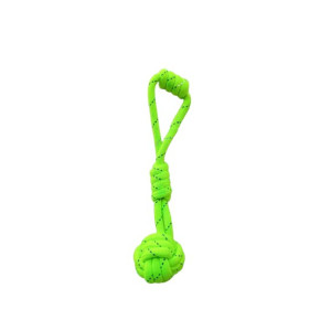 Dogista Durable Knotted Cotton Rope Toy for Teeth Cleaning & Chewing