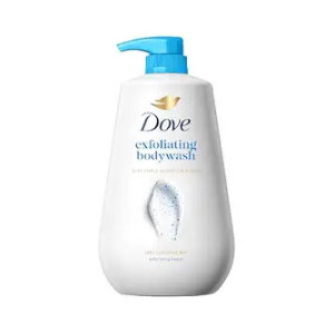 Dove Exfoliating Bodywash with Triple Hydration Serum, 825ml