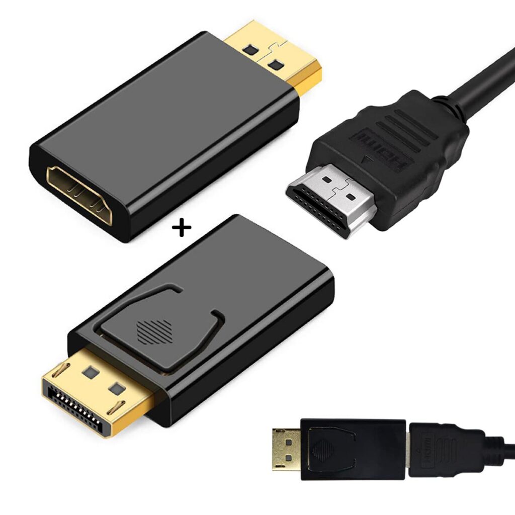 Deal DisplayPort to HDMI Adapter 1080p (2