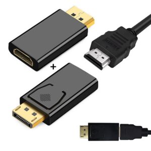 Deal DisplayPort to HDMI Adapter 1080p (2