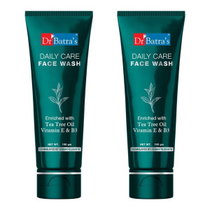 Dr Batra’s Tea Tree, Vit E & B3 Gentle Cleanser Face Wash