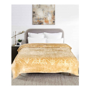 Dream Living Supersoft Luxury Mink Embossed Double Bed Blanket