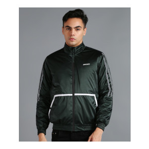 DUCATI Men Solid Quilted Jacket