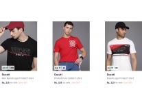 Ducati Men’s Clothing upto 80% off starting from Rs.319 @ Myntra