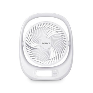 Dylect Briza 180 Portable Rechargeable Fan with 3600mAh Battery & TruSilent Motor