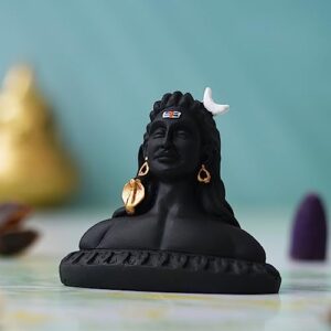 Deal eCraftIndia Adiyogi Shiva Statue for Car Dashboard Rs. 132