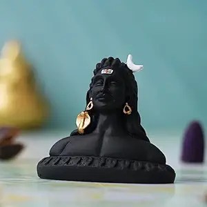 Deal eCraftIndia Adiyogi Shiva Statue for Car Dashboard Rs. 132