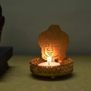 eCraftIndia Lord Buddha Tea Light Holder Rs.93 Amazon Deal