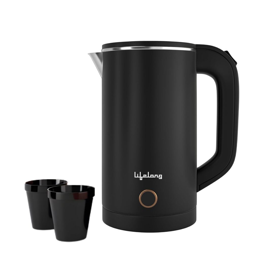 Deal Lifelong 0.8L Electric Kettle 600W Stainless Steel Rs. 799