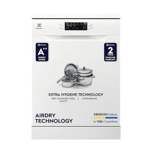 Electrolux 13 Place Settings Fully Automatic Dishwasher with AirDry & In-Built Heater