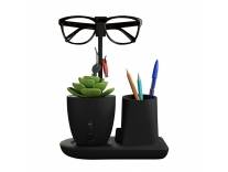 EO Pen Stand Desk Organizer with Plant Pot and Holder