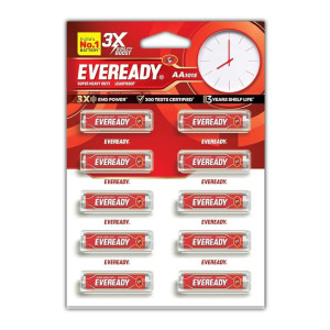 Eveready Carbon Zinc AA Batteries