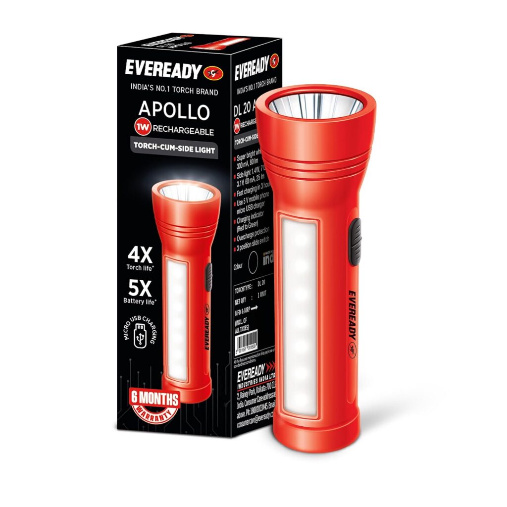 Eveready Apollo DL20 LED Torch Deal