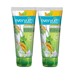 Everyuth Naturals Anti Acne Anti Marks Tulsi Turmeric Face Wash (Pack of 2)