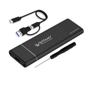 External NVMe M.2 SSD Enclosure USB 3.1 GEN 2 Type-c Port 10 Gbps