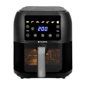 Faber 8 L 1700W Digital Air Fryer with 7-Preset Menu