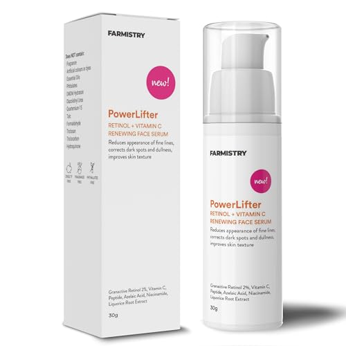Farmistry Retinol Serum 2% Vitamin C Peptide Azelaic Acid