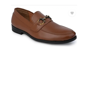 FASINO Men’s Synthetic Leather Outdoor Waterproof Casual Loafers