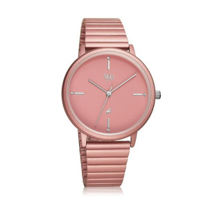 Fastrack Vyb Bliss Pink Watch at Rs983 | Amazon Deal