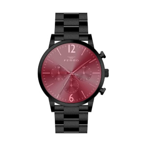 Ferro Venedik Analog Orange Dial Men’s Watch