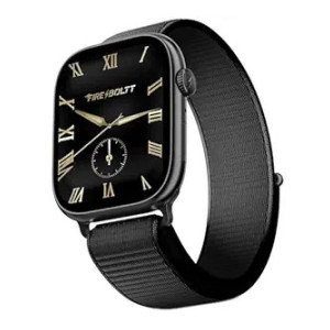 Fire-Boltt Ninja X Ring Smart Watch with 1.96” Always-On Display, Bluetooth Calling & Wireless Charging