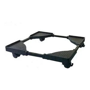 Flawless Heavy Duty Fully Plastic Mould Metal Pipe Top Load Washing Machine Stand