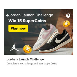 Earn 15 SuperCoins