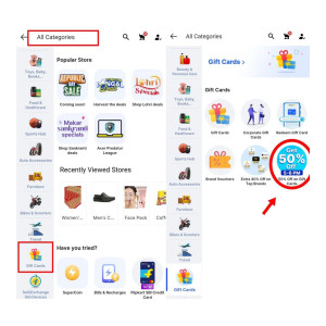 Flipkart Gift Cards