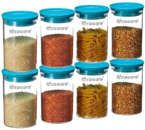 Floraware Air Tight Containers 8 Pack