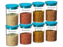 Floraware Air Tight Containers 8 Pack