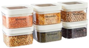 Deal Floraware Food Safe Container 450ml Set 6 for Rs. 666
