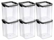 Floraware Food Safe Modular Plastic Containers Pack of 6