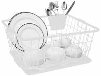 Floraware Utensil Basket with Spoon Holder Rectangle Small White Rs 799 Amazon Deal