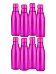 Floraware Water Bottle 1000ml (Pack of 8) Pink