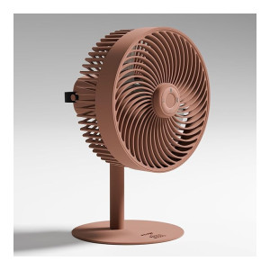 FLOW Rechargeable High-Speed Cordless Table Fan with Mood Light & Remote Control, BLDC Motor, 6000mAh Battery