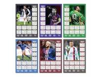 Football Players Wall Calendar 2025
