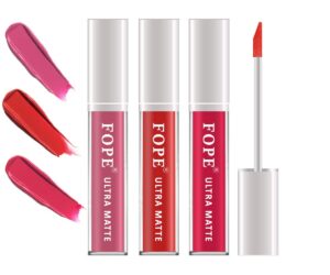 Fope Ultra Smooth Lipstick Combo Set of 3 Waterproof ULS2024 Rs. 169