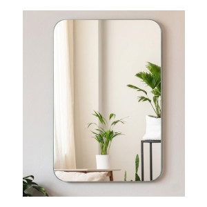Frameless Wall Mirror Bathroom
