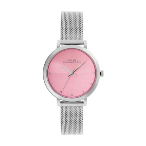 French Connection Black Pink Women’s Watch