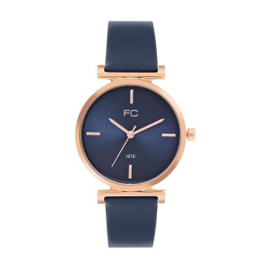 French Connection Claire Blue Round Analog Watch for Women