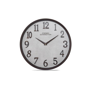 French Connection Luxury Wall Clock 12 Inches