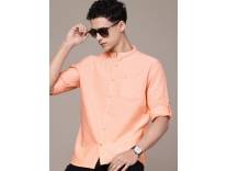 French Connection Men’s Orange Shirt Deal Rs. 519